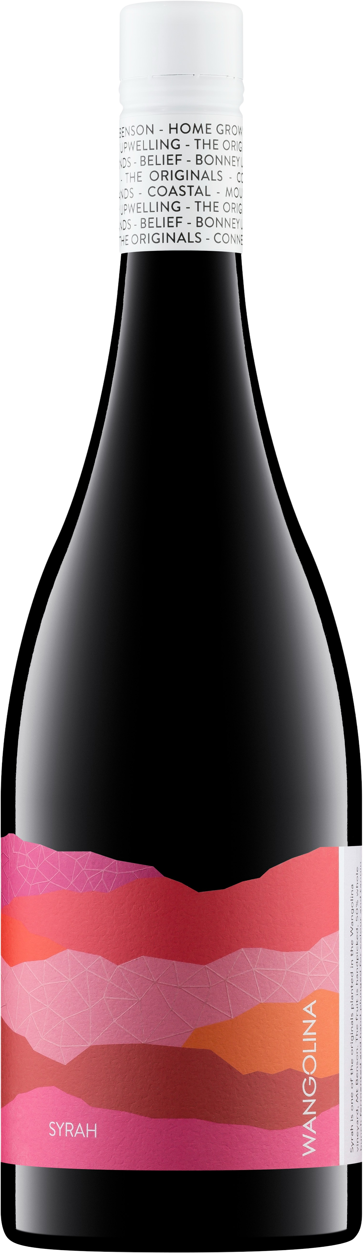 Wangolina Originals Syrah 2024 Mount Benson bottle